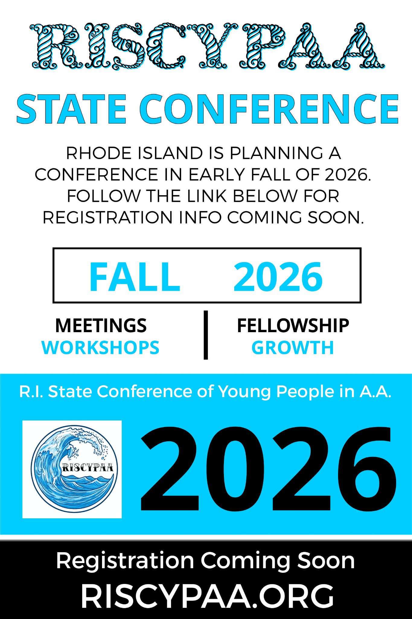 2026 RISCYPAA Conference Flyer